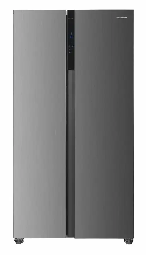 Side by Side HEINNER HSBS-HM532NFXE++, 532 l, Clasa E, Full No Frost, Inverter, ECO, 2 usi (Inox)