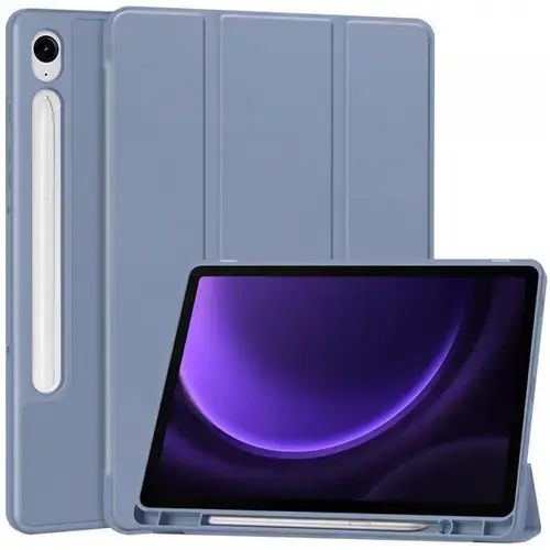 Husa Techsuit Flex Trifold pentru Samsung Galaxy Tab S10 FE+ (Mov)