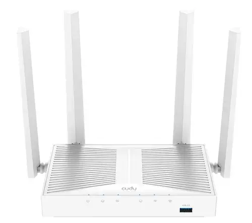 Router Wireless Cudy WR1300S, AC1200,  Dual-Band, 300 + 867 Mbps, USB 3.0 (Alb)