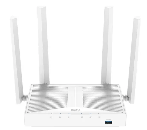 Router Wireless Cudy WR1300S, AC1200,  Dual-Band, 300 + 867 Mbps, USB 3.0 (Alb)