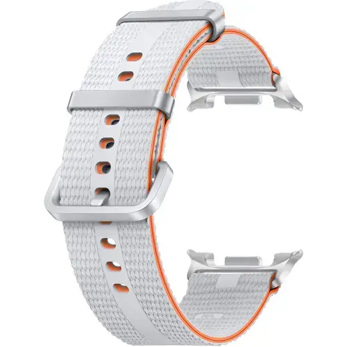 Curea Smartwatch Samsung Athleisure pentru Galaxy Watch8 / Watch8 Classic (M/L), Alb