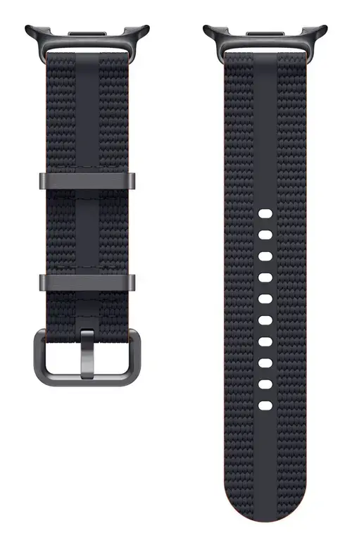 Curea Smartwatch Samsung Athleisure Band ET-SOL32SBEGEU, (Small/Medium) pentru Galaxy Watch8 (Negru)