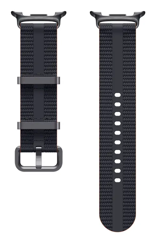Curea Smartwatch Samsung Athleisure Band ET-SOL32SBEGEU, (Small/Medium) pentru Galaxy Watch8 (Negru)