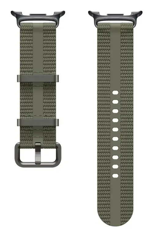 Curea Smartwatch Samsung Athleisure Band ET-SOL32SGEGEU, (Small/Medium) pentru Galaxy Watch8 (Verde)