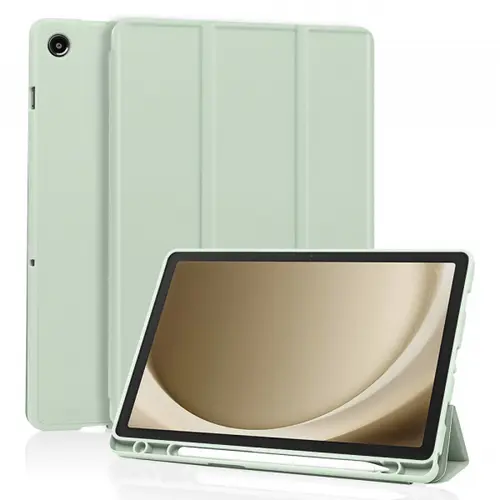Husa Techsuit Flex Trifold pentru Samsung Galaxy Tab A9+ (Verde)