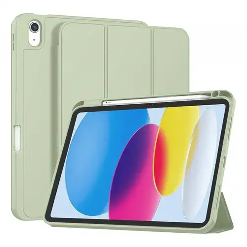 Husa pentru Apple iPad (2025) / (2022) Techsuit Flex Trifold (Verde)