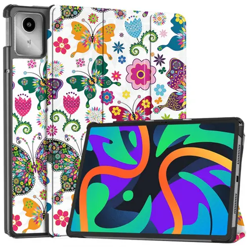 Husa pentru Lenovo Tab M11 Techsuit FoldPro Butterfly (Multicolor)