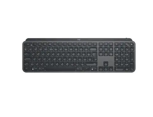 Tastatura Logitech MX for Business, Bluetooth, iluminare (Gri/Negru)