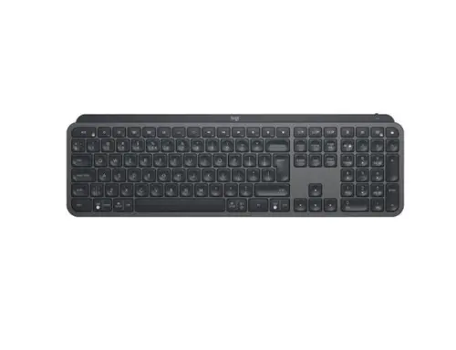 Tastatura Logitech MX for Business, Bluetooth, iluminare (Gri/Negru)
