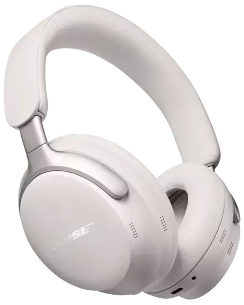 Casti Stereo Wireless BOSE QuietComfort Ultra, Bluetooth, Over-Ear, Microfon, ANC (Alb)