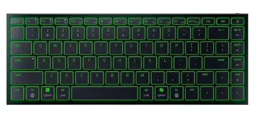 Tastatura Gaming Wireless Razer Joro, Bluetooth/USB-C, Razer Chroma RGB, Ultra Low-Profile, Layout US (Verde)