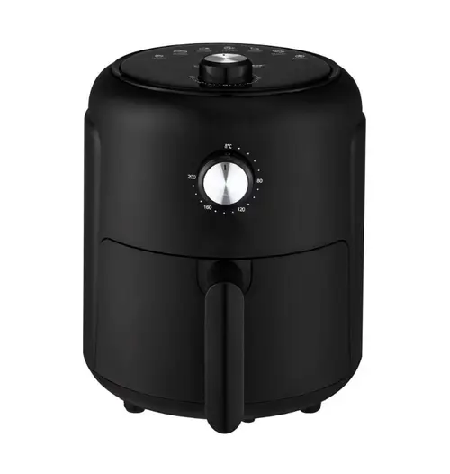 Friteuza cu aer cald Esperanza Bistecca EKA001, 2.6 l, 1000 W, Timer (Negru)