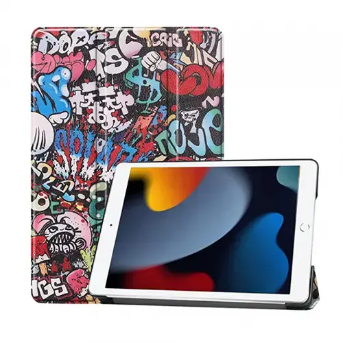 Husa pentru Apple iPad 10.2 (2021) / 10.2 (2020) / 10.2 (2019) Techsuit FoldPro (Multicolor)