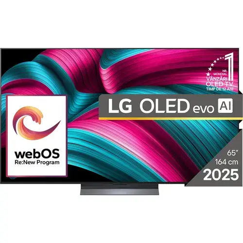 Televizor OLED LG 165 cm (65inch) OLED65C51LA, Ultra HD 4K, Smart TV, WiFi, CI+