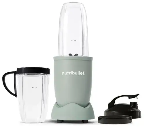 Blender Nutribullet Pro NB907MAJD 0C22300146, 900 W, 1 viteza, cupa inalta 0.9l, cupa inalta 0.7l, 5 accesorii (Verde mat)