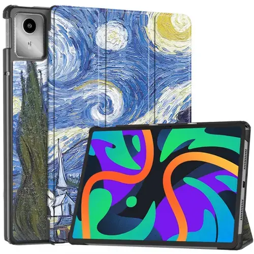 Husa pentru Lenovo Tab M11, Techsuit, FoldPro Starry Night (Multicolor)
