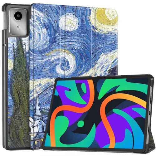 Husa pentru Lenovo Tab M11, Techsuit, FoldPro Starry Night (Multicolor)