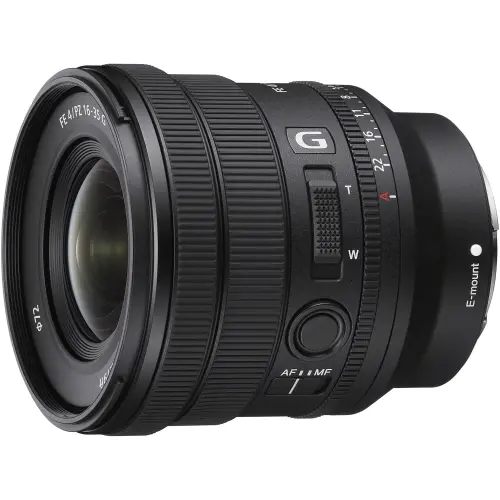 Obiectiv Sony SELP1635G, 16-35mm, f/4 G, Full-Frame, Autofocus (Negru)