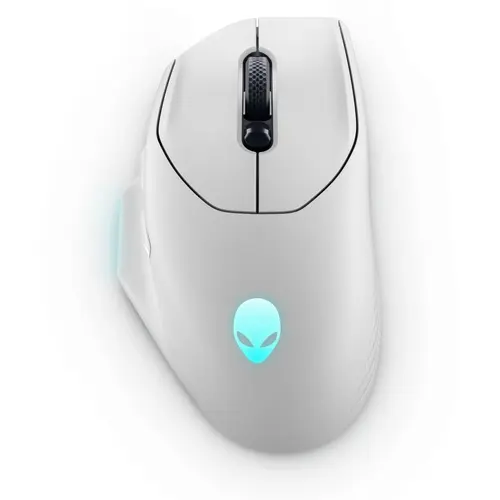 Mouse Gaming Dell Alienware AW620M, Wireless, 26000 DPI (Alb)