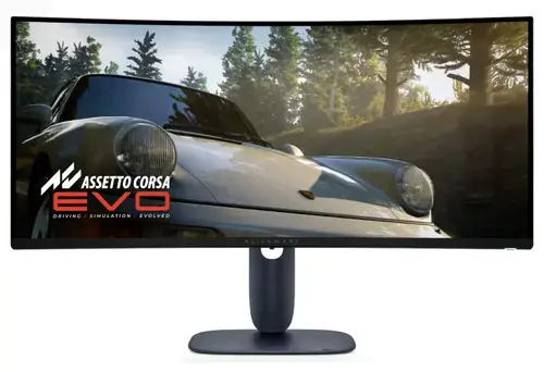 Monitor Gaming QD-OLED Dell Alienware 34inch AW3425DW, UW-QHD (3440 x 1440), HDMI, DisplayPort, Ecran curbat, 240 Hz, 0.03 ms (Negru)