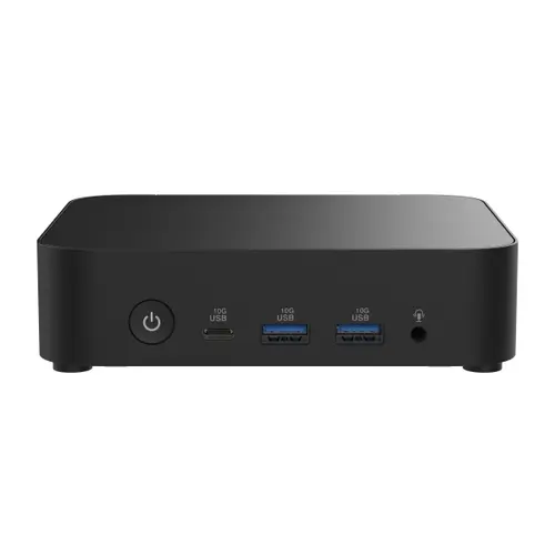 Calculator Barebone ASUS NUC 14 Essential, Procesor Intel N97, 4 cores, 3.6GHz, 6MB, Fara RAM, Fara Stocare, Wi-Fi, Bluetooth, Intel UHD Graphics, No OS (Negru)