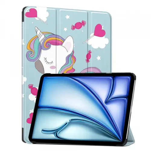 Husa pentru Apple iPad Air 11 (2025) / Air 11 (2024) Techsuit FoldPro Unicorn (Multicolor)