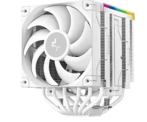 Cooler CPU Deepcool AK620 Digital Pro, aRGB LED, 2 x 120 mm (Alb)
