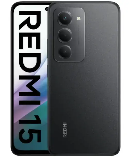 Telefon Mobil Xiaomi Redmi 15 4G, Procesor Qualcomm SM6225 Snapdragon 685 Octa-Core, IPS LCD 6.9inch, 6GB RAM, 128GB Flash, Camera Duala 50 MP, Wi-Fi, 4G, Dual Sim, Android (Negru)