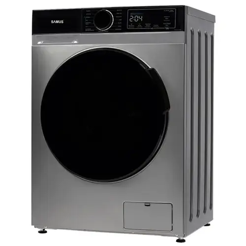 Masina de spalat rufe Samus WSADI-10145DS, 10 kg, 1400 rpm, 15 programe, Clasa A (Gri inchis)