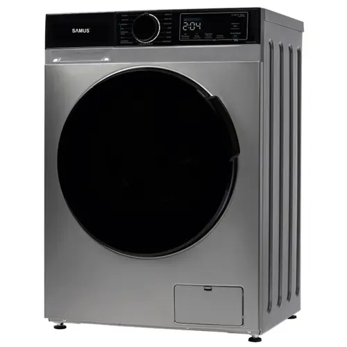 Masina de spalat rufe Samus WSADI-10145DS, 10 kg, 1400 rpm, 15 programe, Clasa A (Gri inchis)