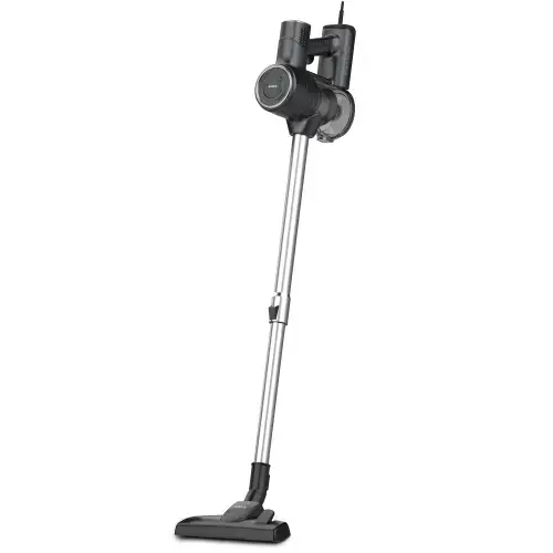 Aspirator vertical 2 in 1 Samus Stick 60 Eco, 600 W, Aspirare ciclonica, Rezervor 0.8 l, Filtru HEPA (Gri)