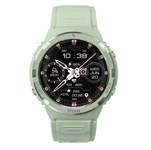 Smartwatch MAXCOM Titan Valkiria FW100, Ecran AMOLED 1.3inch, Android/iOS, 29g, IP69 (Verde)
