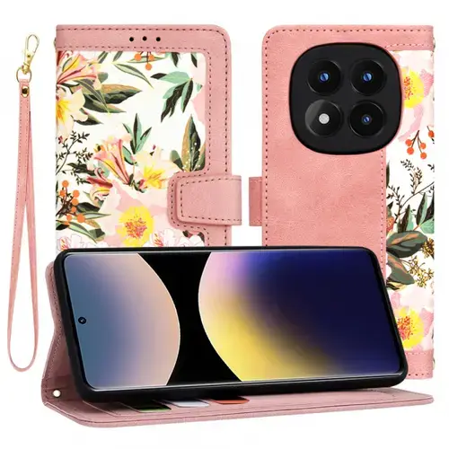 Husa pentru Xiaomi Redmi Note 14 Pro 4G Techsuit FlipCraft (Roz)