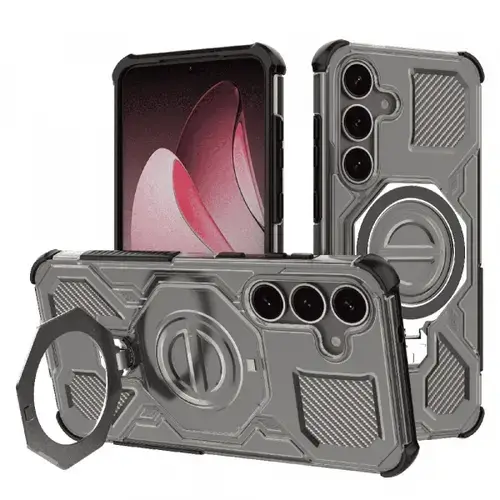 Husa pentru Samsung Galaxy S25 S931 Techsuit Carbon Shield Pro (Negru)