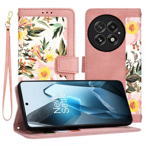 Husa pentru OnePlus 13 Techsuit FlipCraft (Roz)