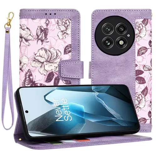 Husa pentru OnePlus 13 Techsuit FlipCraft (Mov)