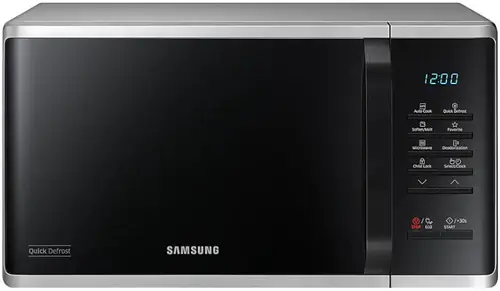 Cuptor cu microunde Samsung MS23K3513AS, 23 l, Mod economic, 800W (Negru/Argintiu)