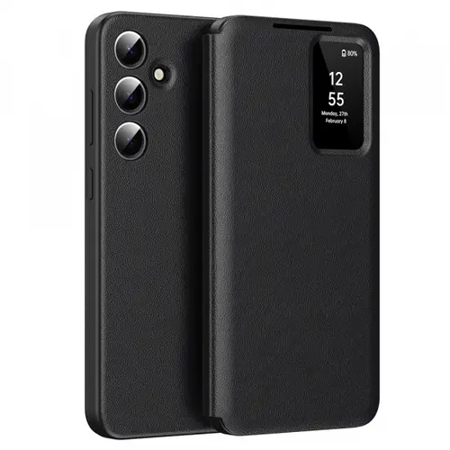 Husa pentru Samsung Galaxy A55 5G A556 Techsuit SmartView (Negru)
