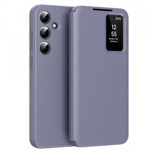 Husa pentru Samsung Galaxy A55 5G A556 Techsuit SmartView (Mov)