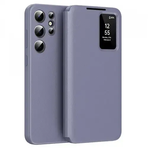 Husa pentru Samsung Galaxy S25 Ultra S938 Techsuit SmartView (Mov)