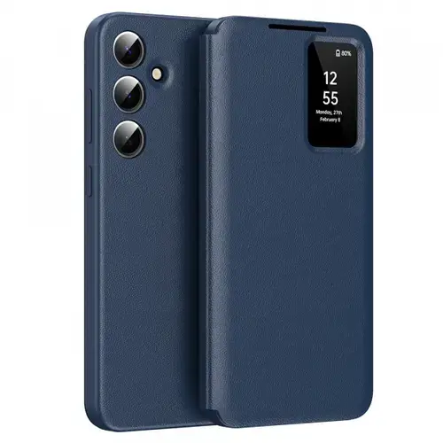 Husa pentru Samsung Galaxy A56 A566 Techsuit SmartView (Albastru)