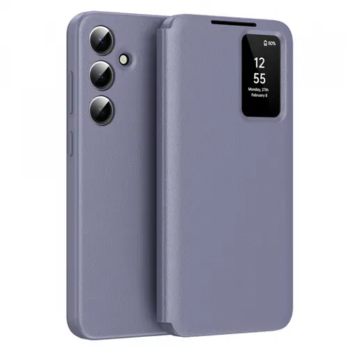 Husa pentru Samsung Galaxy A56 A566 Techsuit SmartView (Mov)