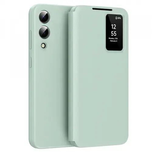 Husa pentru Samsung Galaxy S25 Edge S937 Techsuit SmartView (Verde)