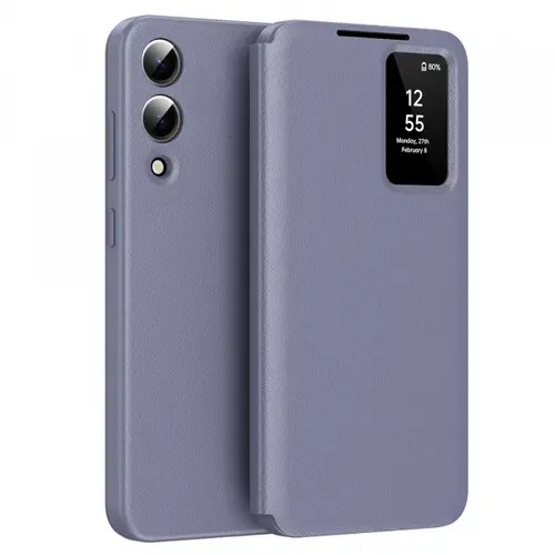 Husa pentru Samsung Galaxy S25 Edge S937 Techsuit SmartView (Mov)