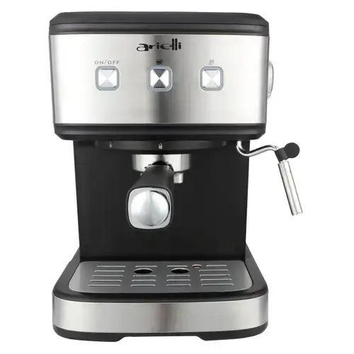 Espressor Arielli KM-490BS, Putere 1100 W, Capacitate 1.25 l (Negru/Inox)