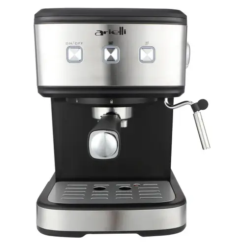 Espressor Arielli KM-490BS, Putere 1100 W, Capacitate 1.25 l (Negru/Inox)