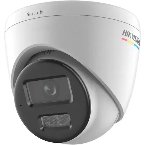 Camera de supraveghere exterior IP Turret ColorVu Hikvision DS-2CD1347G2H-LIU(2.8MM), 4MP, 2.8mm, IR 30m, IP67, PoE