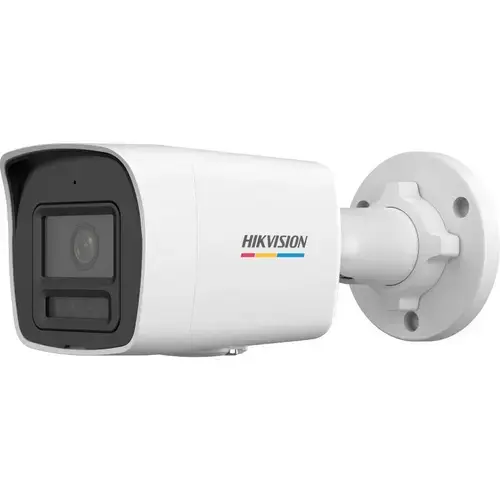 Camera de supraveghere exterior IP Bullet ColorVu Hikvision DS-2CD1067G2H-LIU(2.8MM), 6MP, lentila fixa 2.8mm, PoE