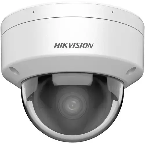 Camera de supraveghere exterior IP Dome Powered by Darkfighter Hikvision DS-2CD2186G2H-ISU(4MM)(EF), 8MP, 4MM, IR 30m, Microfon, PoE, IP67