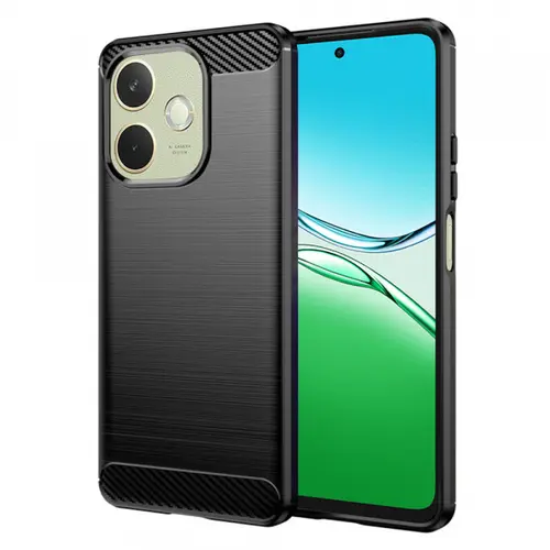 Husa pentru Oppo A5 Pro 4G / A5 Pro, Techsuit, Carbon, Neagra